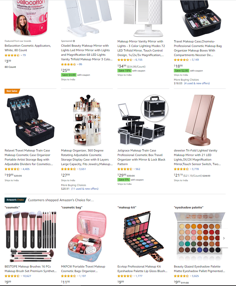 cosmetic deals product offers