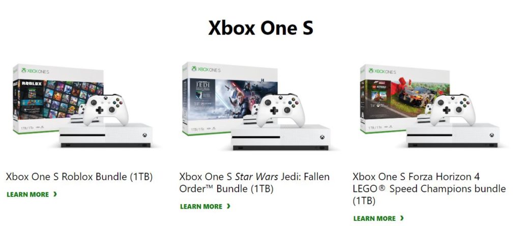 Xbox One S Black Friday Deals