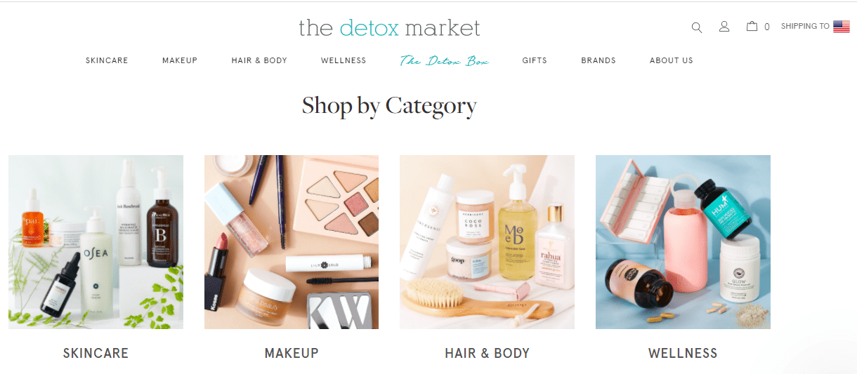 The Detox Market Black Friday- skincare & makeup