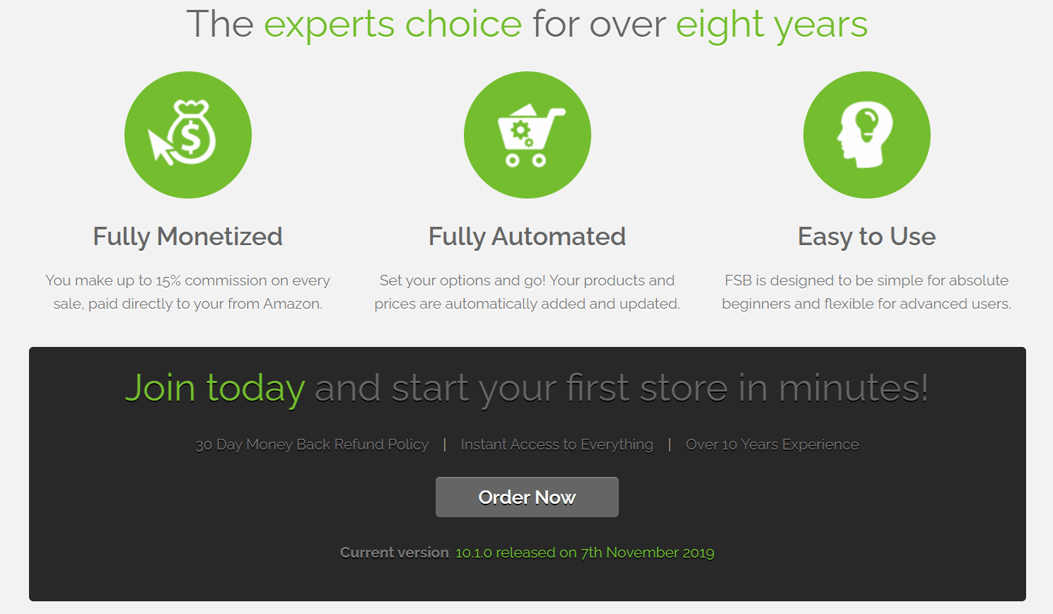 Fresh Store experts choices