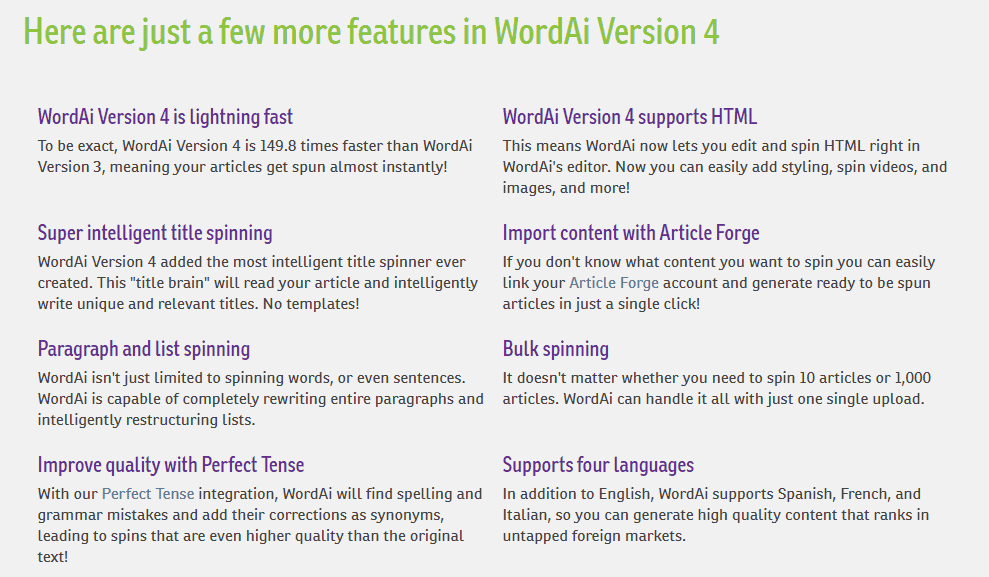 WordAi Version 4- wordai black friday