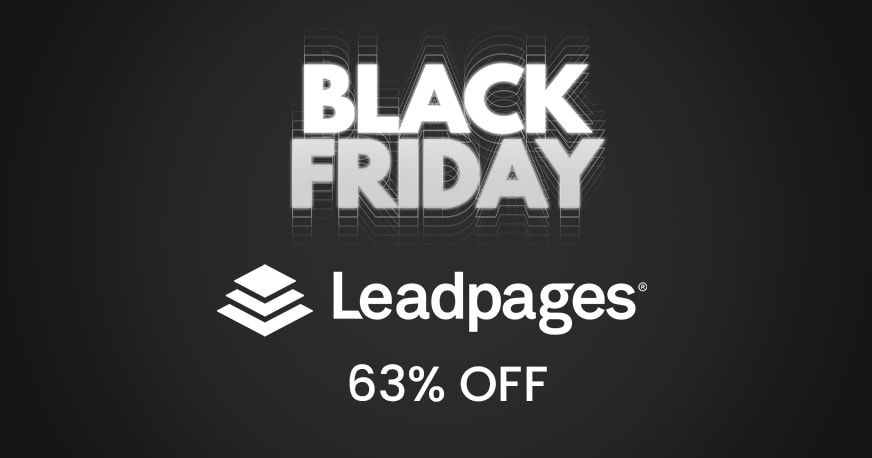 Leadpages Black Friday