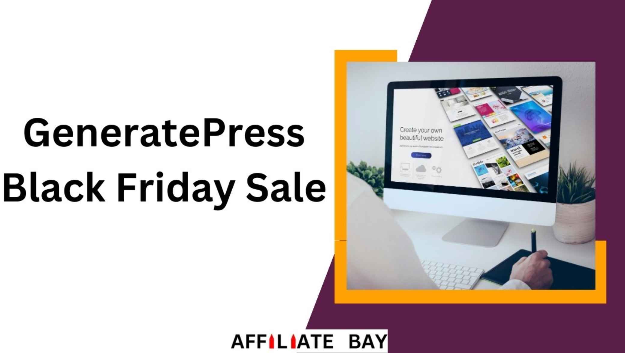 GeneratePress Black Friday Sale